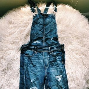American Eagle overalls
